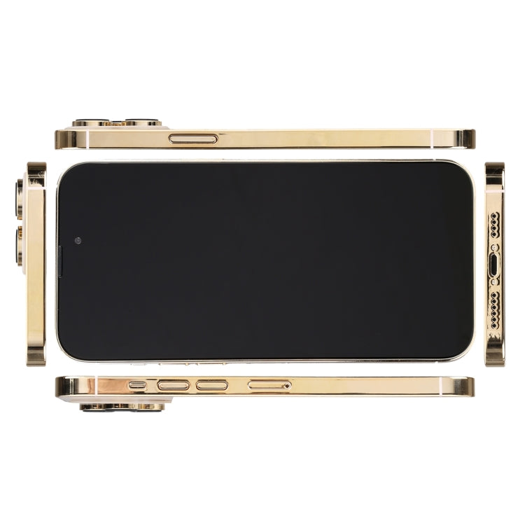 For iPhone 14 Pro Max Black Screen Non-Working Fake Dummy Display Model(Gold) - For iPhone & iPad by PMC TechLife | Online Shopping South Africa | PMC TechLife