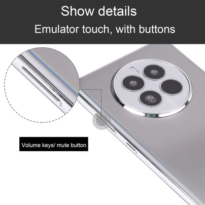 For Huawei Mate 50 Black Screen Non-Working Fake Dummy Display Model(Silver) - For Huawei by PMC Jewellery | Online Shopping South Africa | PMC Jewellery | Buy Now Pay Later Mobicred