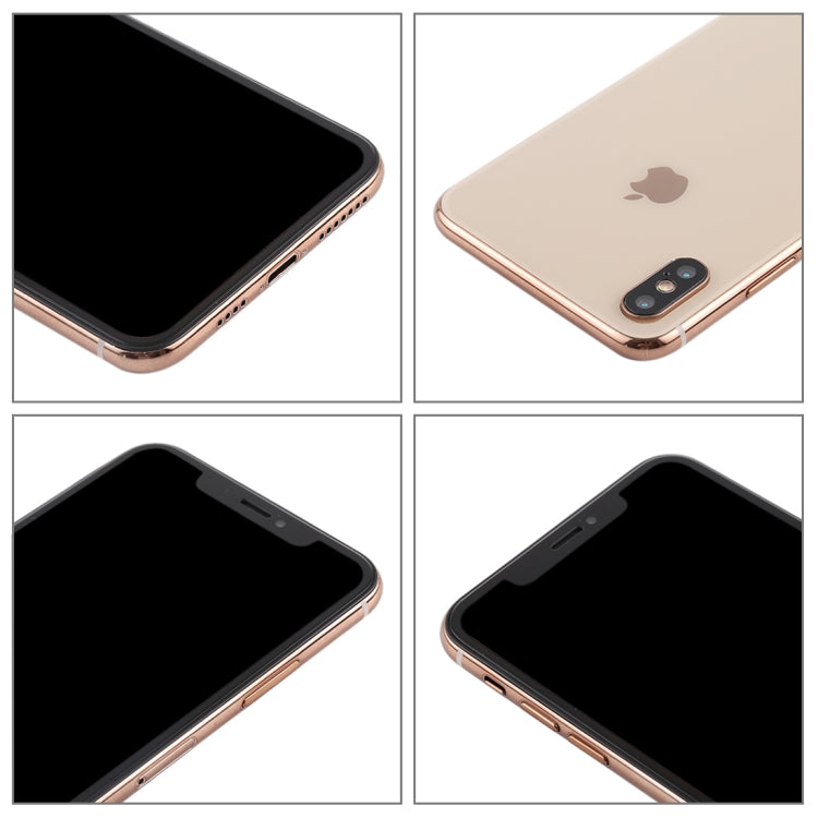 For iPhone XS Max Dark Screen Non-Working Fake Dummy Display Model  (Gold) - For iPhone & iPad by PMC Jewellery | Online Shopping South Africa | PMC Jewellery | Buy Now Pay Later Mobicred