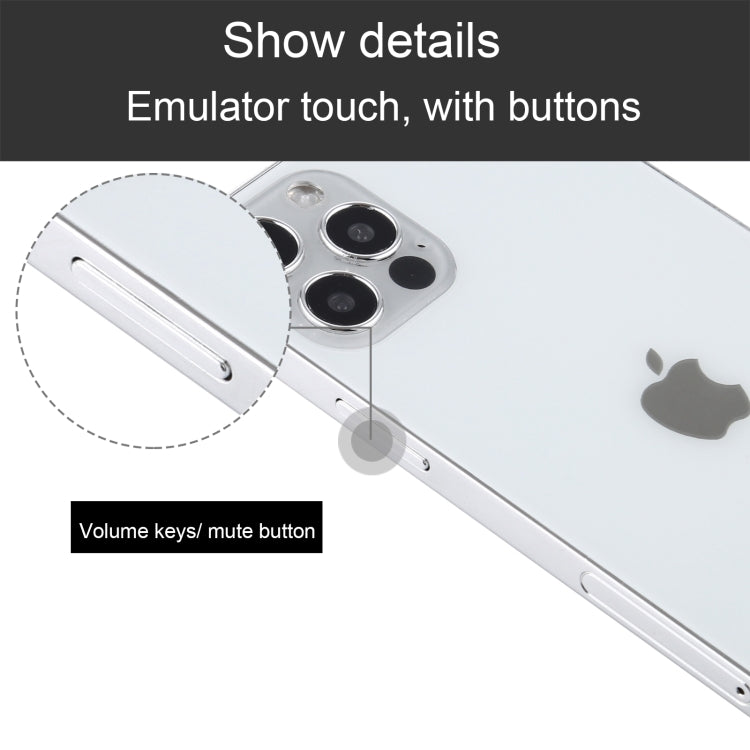 For iPhone 12 Pro Black Screen Non-Working Fake Dummy Display Model, Light Version(White) - For iPhone & iPad by PMC TechLife | Online Shopping South Africa | PMC TechLife