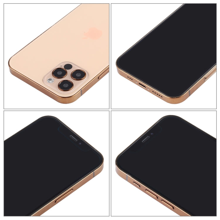 For iPhone 12 Pro Max Black Screen Non-Working Fake Dummy Display Model, Light Version(Gold) - free shipping - PMC Jewellery - Order now!