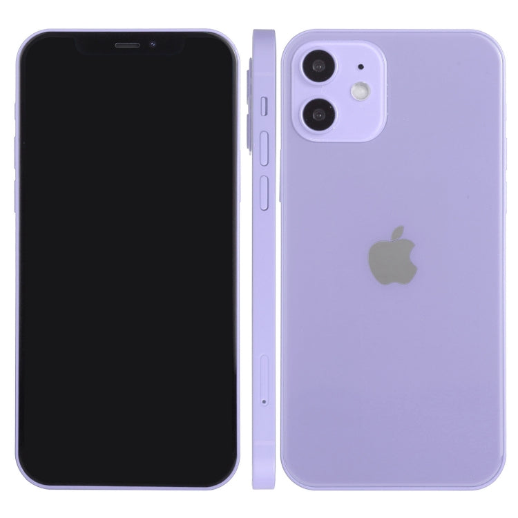 For iPhone 12 mini Black Screen Non-Working Fake Dummy Display Model, Light Version(Purple) - For iPhone & iPad by PMC Jewellery | Online Shopping South Africa | PMC Jewellery | Buy Now Pay Later Mobicred