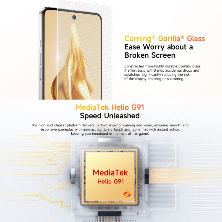 Ulefone Note 18 Pro, 6GB+256GB, Face ID & Side Fingerprint, 6.78 inch Android 14 MediaTek Helio G91 MTK6769 Octa Core, Network: 4G, Dual SIM, OTG, NFC (Titanium Gray) - Ulefone by Ulefone | Online Shopping South Africa | PMC Jewellery | Buy Now Pay Later Mobicred