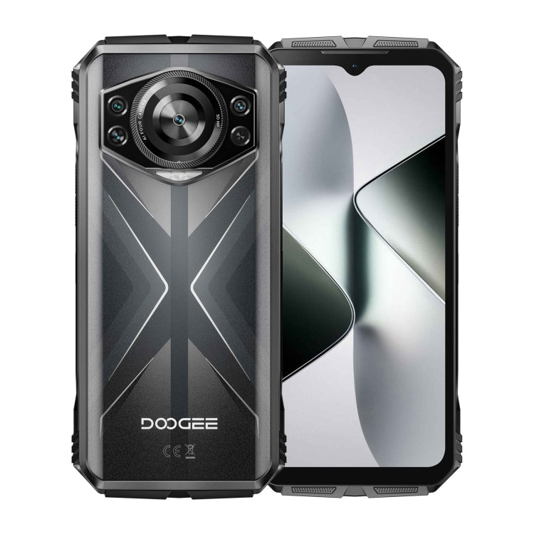 DOOGEE S118 Rugged Phone, 12GB+512GB, 6.58 inch Android 14 MediaTek Helio G99 Octa Core, Network: 4G, OTG, NFC (Black Silver) - DOOGEE by DOOGEE | Online Shopping South Africa | PMC Jewellery | Buy Now Pay Later Mobicred