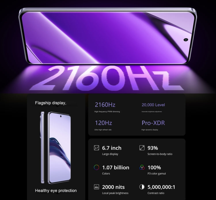 Realme 13 Pro Extreme Edition, 12GB+256GB, Screen Fingerprint Identification, 6.7 inch Realme UI 5.0 Snapdragon 7s Gen 2 Octa Core, NFC, Network: 5G (Purple) - OPPO by Realme | Online Shopping South Africa | PMC Jewellery | Buy Now Pay Later Mobicred