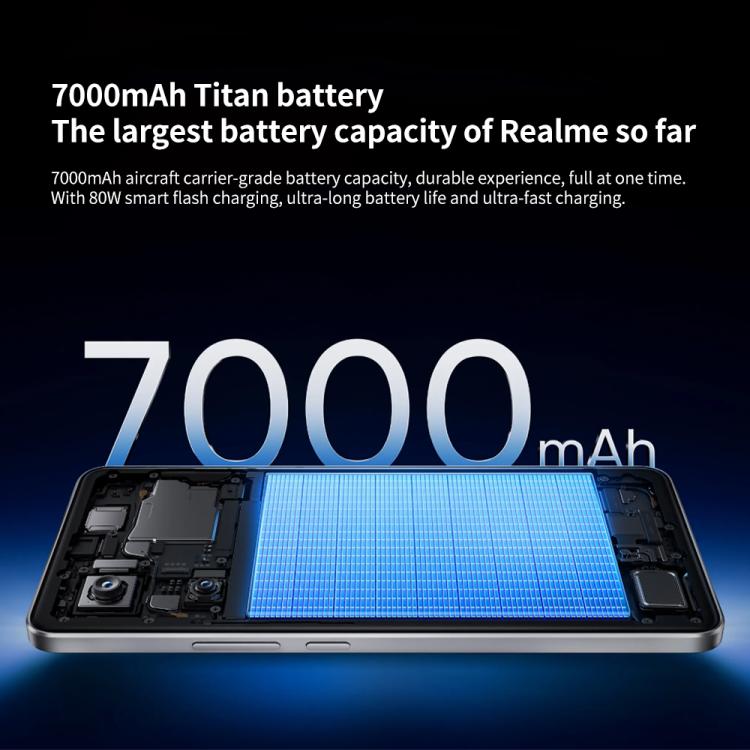 Realme Neo7, 12GB+512GB, 6.78 inch Android 15 / Realme UI 6.0 MediaTek Dimensity 9300+ Octa Core, NFC, Network: 5G, Support Google Play (Black) - free shipping - PMc TechLife - Order now!