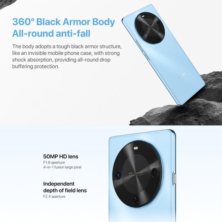 HUAWEI Enjoy 70X Vitality Edition, 8GB+128GB, Screen Fingerprint Identification, 6.78 inch HarmonyOS 4.2 Octa Core, OTG, Not Support Google Play (Black) - free shipping - PMc TechLife - Order now!