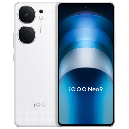 vivo iQOO Neo9, Dual Back Cameras, 16GB+512GB, Face ID / Fingerprint Identification, 6.78 inch Android 14 OriginOS 4 Snapdragon 8 Gen 2 Octa Core, OTG, NFC, Network: 5G, Support Google Play (White) - vivo by vivo | Online Shopping South Africa | PMC Jewellery | Buy Now Pay Later Mobicred