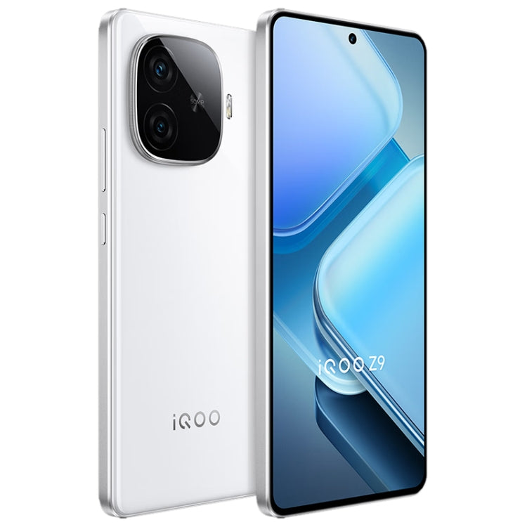 vivo iQOO Z9, Dual Back Cameras, 12GB+256GB, Face ID Screen Fingerprint Identification, 6.78 inch Android 14.0 OriginOS 4 Snapdragon 7 Gen 3 Octa Core 2.63GHz, OTG, NFC, Network: 5G, Support Google Play (White) - vivo by vivo | Online Shopping South Africa | PMC Jewellery | Buy Now Pay Later Mobicred