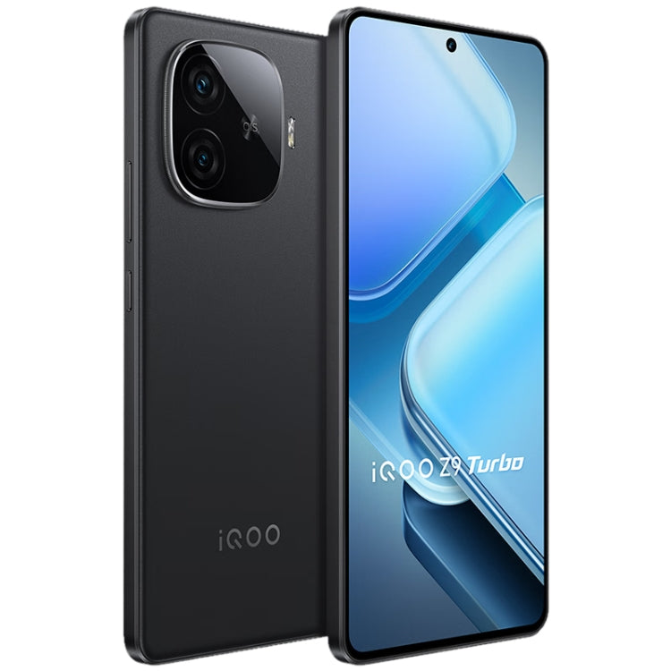 vivo iQOO Z9 Turbo, Dual Back Cameras, 12GB+512GB, Face ID Screen Fingerprint Identification, 6.78 inch Android 14.0 OriginOS 4 Snapdragon 8s Gen 3 Octa Core 3.0GHz, OTG, NFC, Network: 5G, Support Google Play (Black) - vivo by vivo | Online Shopping South Africa | PMC Jewellery | Buy Now Pay Later Mobicred