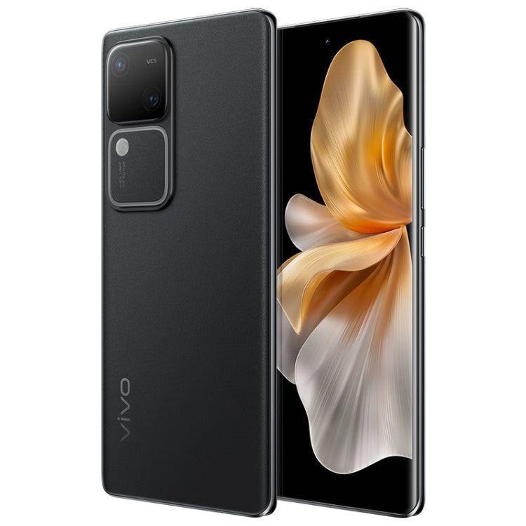 vivo S18, Dual Back Cameras, 8GB+256GB, Face ID Screen Fingerprint Identification, 6.78 inch Android 14.0 OriginOS 4 Snapdragon 7 Gen 3 Octa Core 2.63GHz, OTG, NFC, Network: 5G, Support Google Play (Black) - vivo by vivo | Online Shopping South Africa | PMC Jewellery | Buy Now Pay Later Mobicred