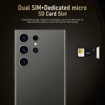 S24 Ultra / M106, 3GB+64GB, Face ID Identification, 6.75 inch Android 8.1 MTK6753 Octa Core, Network: 4G, Dual SIM (Yellow) -  by PMC Jewellery | Online Shopping South Africa | PMC Jewellery | Buy Now Pay Later Mobicred