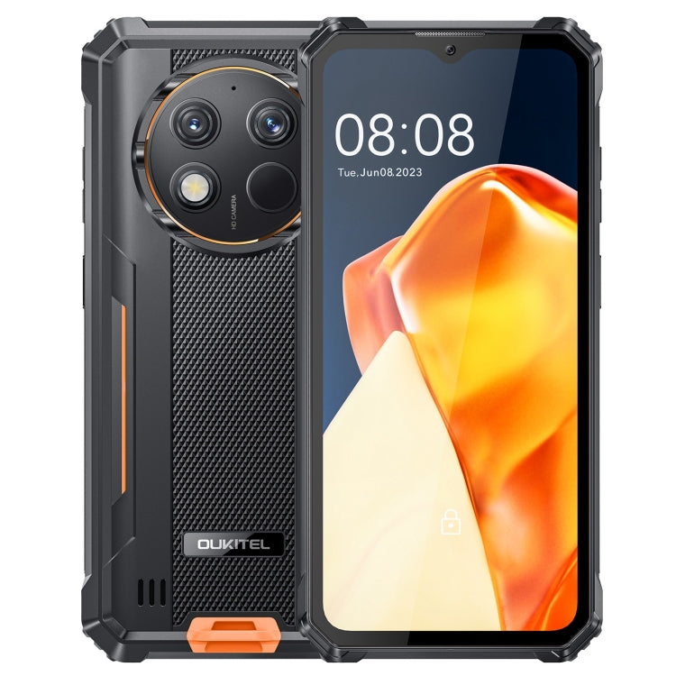 [HK Warehouse] Oukitel WP28 E IP68/IP69K Rugged Phone, 4GB+64GB, 6.52 inch Unisoc T606 Octa-core, NFC, OTG, Network: 4G (Orange) - Other by OUKITEL | Online Shopping South Africa | PMC Jewellery | Buy Now Pay Later Mobicred