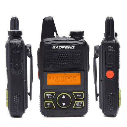 BaoFeng BF-T1 Single Band Radio Handheld Walkie Talkie, UK Plug - Handheld Walkie Talkie by BAOFENG | Online Shopping South Africa | PMC Jewellery | Buy Now Pay Later Mobicred