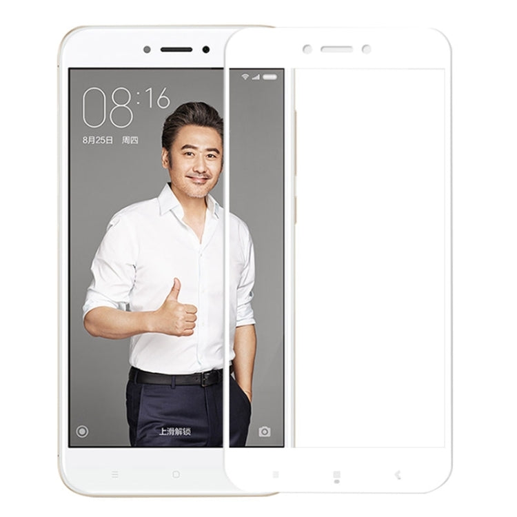 MOFI Xiaomi Redmi 4X 0.3mm 9H Hardness 2.5D Explosion-proof Full Screen Tempered Glass Screen Film(White) -  by MOFI | Online Shopping South Africa | PMC Jewellery