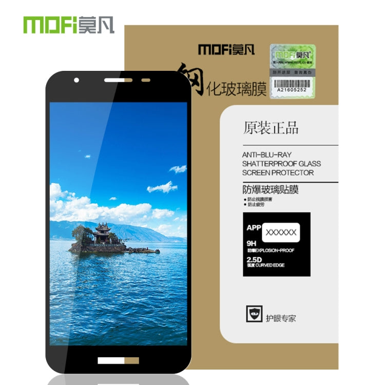 MOFI 9H 2.5D Full Glue Tempered Glass Film for Galaxy A2 Core(Black) - Galaxy Tempered Glass by MOFI | Online Shopping South Africa | PMC Jewellery