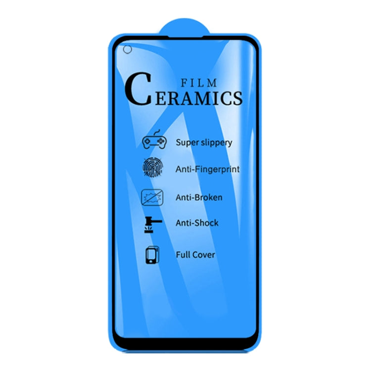 For Samsung Galaxy A11 2.5D Full Glue Full Cover Ceramics Film - Galaxy Tempered Glass by PMC Jewellery | Online Shopping South Africa | PMC Jewellery