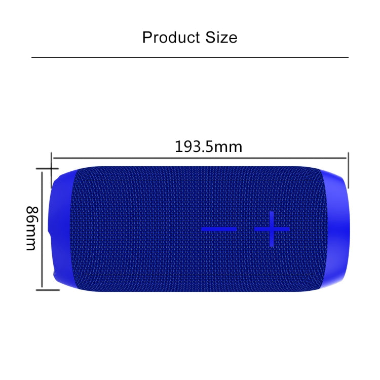 HOPESTAR P7 Mini Portable Rabbit Wireless Bluetooth Speaker, Built-in Mic, Support AUX / Hand Free Call / FM / TF(Blue) - Waterproof Speaker by HOPESTAR | Online Shopping South Africa | PMC Jewellery | Buy Now Pay Later Mobicred