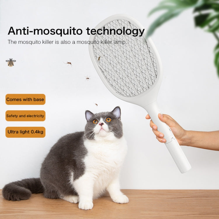 Benks DW01 2W Home Multi-function Mosquito Killer Swatter with Triangle Bracket - Fly Swatter by Benks | Online Shopping South Africa | PMC Jewellery | Buy Now Pay Later Mobicred