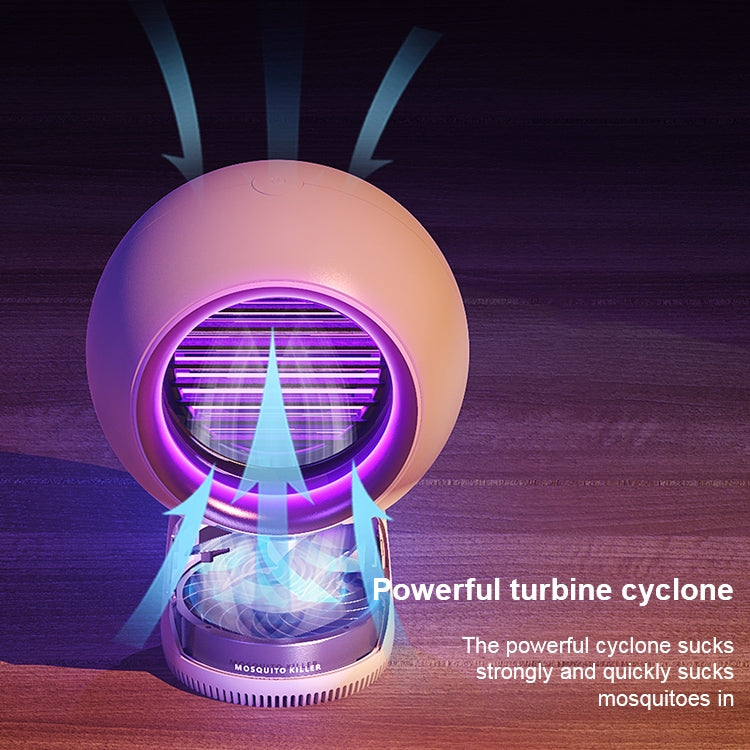 MM026 2W There Are Star People Electric shock Mosquito Killer Lamp (White) - Repellents by PMC Jewellery | Online Shopping South Africa | PMC Jewellery | Buy Now Pay Later Mobicred