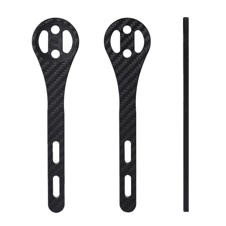 TOSEEK Full Carbon Fiber Road Bicycle Code Table Holder For Garmin Series(Gloss) - Holders by TOSEEK | Online Shopping South Africa | PMC TechLife | Buy Now Pay Later Mobicred