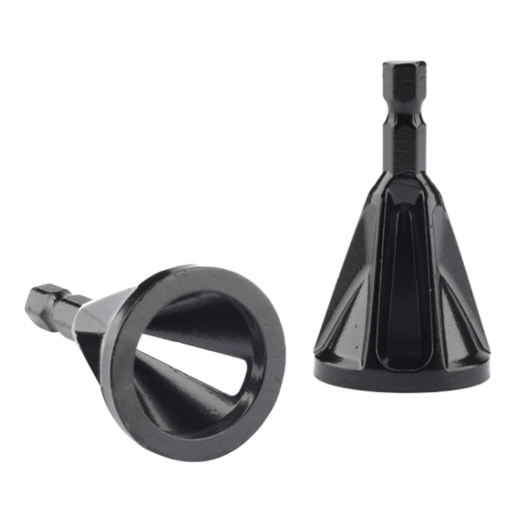 Chamfer Stainless Steel Deburring External Chamfer Tool Hexagonal Handle Three-slot Chamfer (Black) - Others by PMc TechLife | Online Shopping South Africa | PMc TechLife | Buy Now Pay Later Mobicred