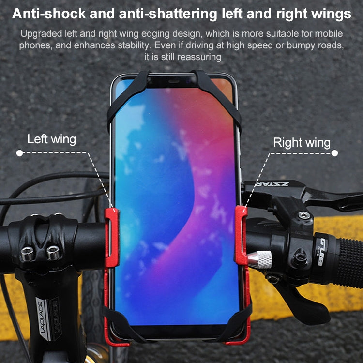 GUB P10 Aluminum Bike Phone Holder(Titanium Color) - Holders by GUB | Online Shopping South Africa | PMC TechLife | Buy Now Pay Later Mobicred