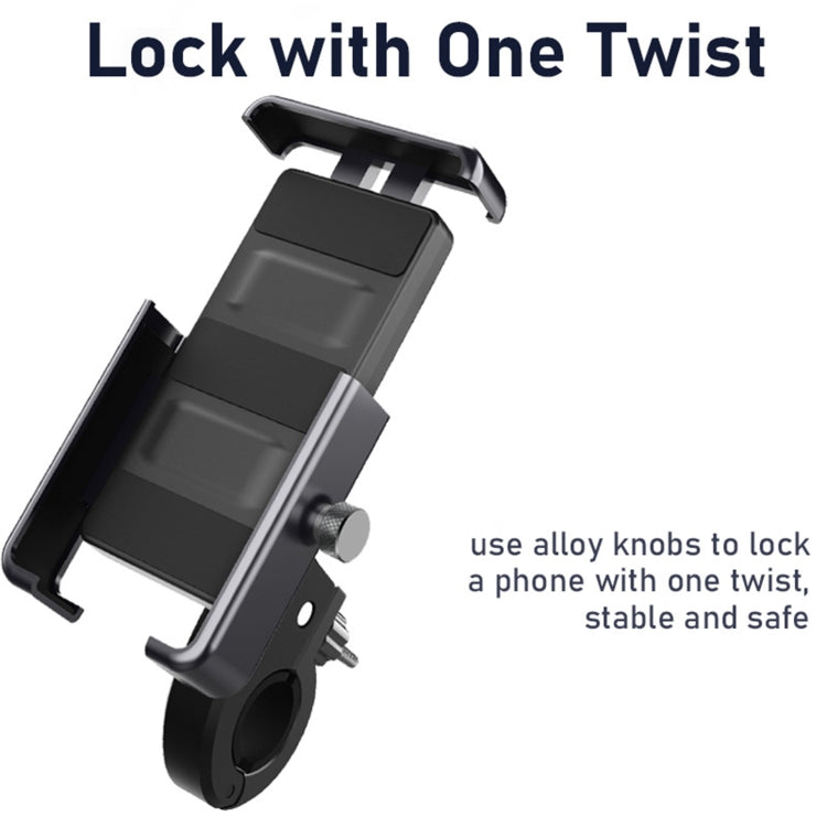 QX-21 360 Degrees Rotating Cycling Mobile Phone Holder - Holders by PMC TechLife | Online Shopping South Africa | PMC TechLife | Buy Now Pay Later Mobicred