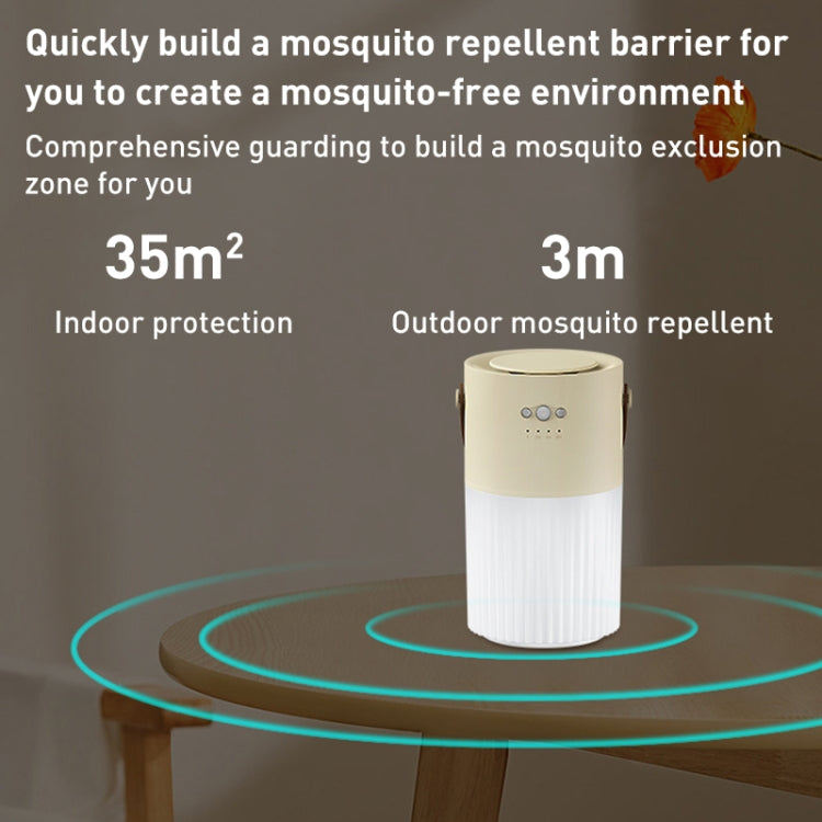 T30 5W Portable Outdoor Mosquito Repellent Lamp (Beige) - Repellents by PMC Jewellery | Online Shopping South Africa | PMC Jewellery | Buy Now Pay Later Mobicred