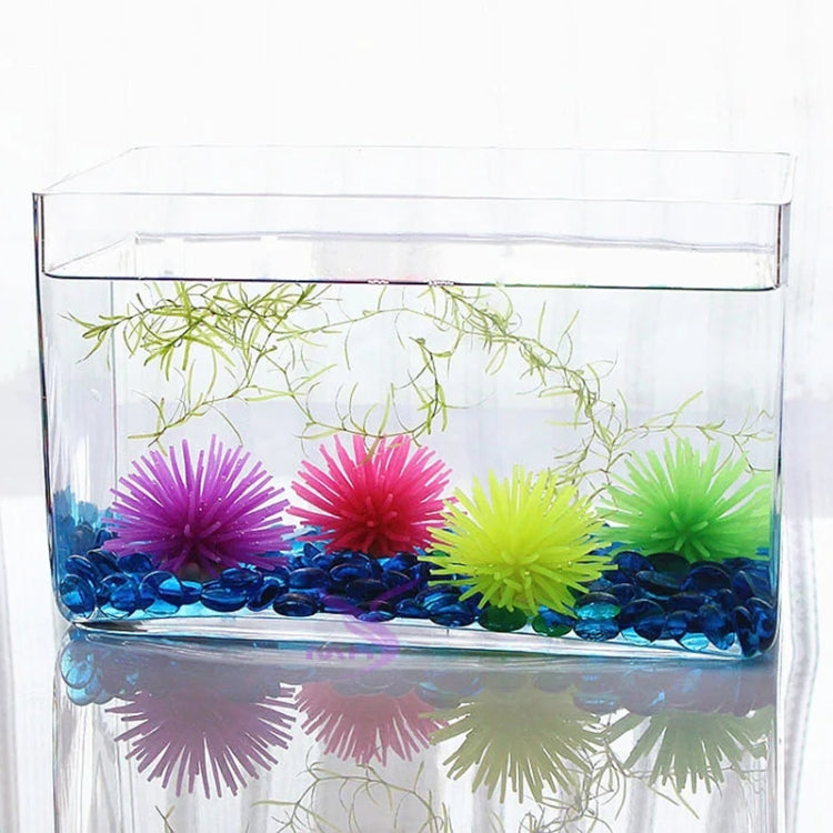 Aquarium Articles Decoration TPR Simulation Sea Urchin Ball Coral, Size: L, Diameter: 13cm(Purple) - free shipping - PMc TechLife - Order now!