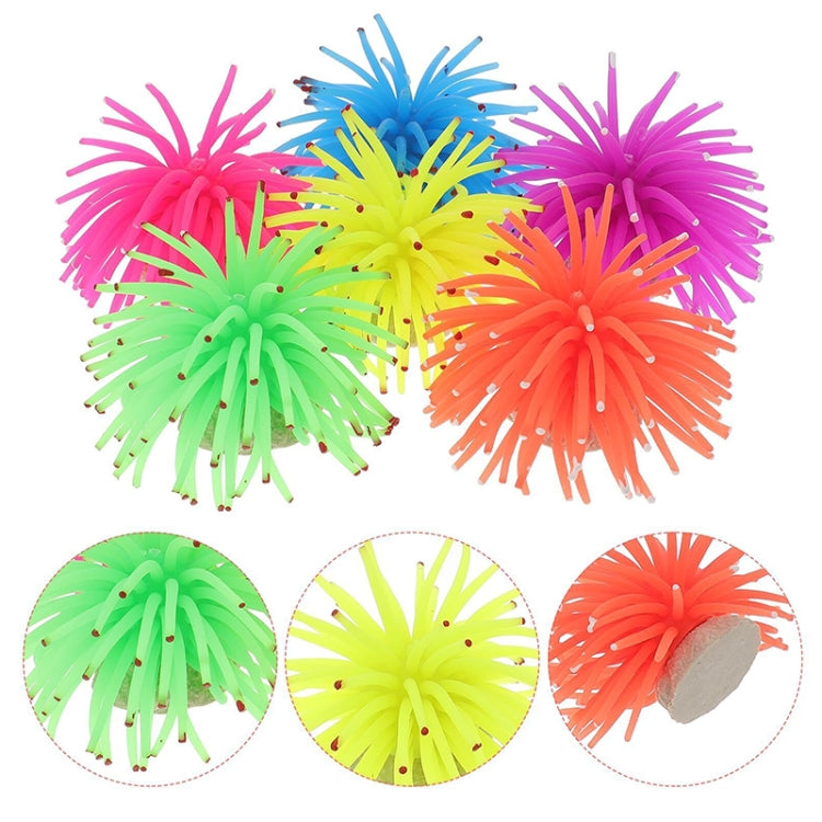 Aquarium Articles Decoration TPR Simulation Sea Urchin Ball Coral with Point, Size: M, Diameter: 10cm(Purple) - free shipping - PMc TechLife - Order now!