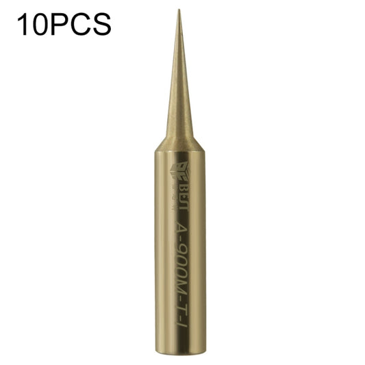 10 PCS BEST Pure Copper Low Temperature Soldering Iron Tip Special for Welding Fly Jump Wire A-900M-T-I - Soldering Iron Tip by BEST | Online Shopping South Africa | PMC Jewellery | Buy Now Pay Later Mobicred