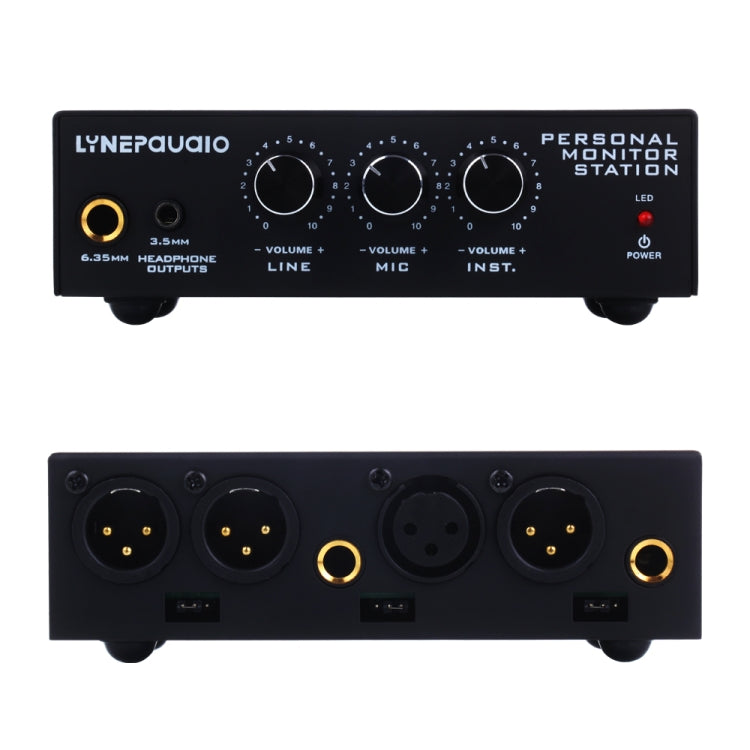 B877 3 Channel Personal Listener Headset Listening Mixer (Black) -  by PMC TechLife | Online Shopping South Africa | PMC TechLife | Buy Now Pay Later Mobicred