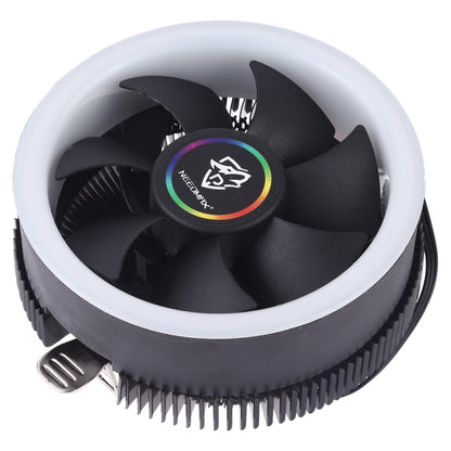 3 Pin Computer Components Chassis Fan Host Silent Cooling Fan with RGB Color Light for Intel: 1775 1366 1150 1151 1155 1156 (AMD: 754 939 AM2 AM2+ AM3 AM3+) - Fan Cooling by PMC Jewellery | Online Shopping South Africa | PMC Jewellery | Buy Now Pay Later Mobicred