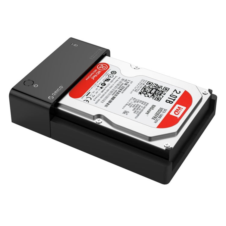 ORICO 6518US3 USB 3.0 Type-B 2.5 / 3.5 inch Tool Free HDD Docking Station External Storage Enclosure Hard Disk Box(Black) - HDD Enclosure by ORICO | Online Shopping South Africa | PMC Jewellery | Buy Now Pay Later Mobicred