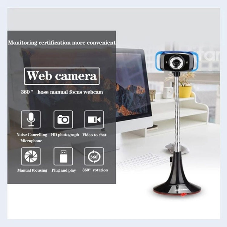 aoni Kujing HD Business Vertical Photo Computer Camera with Microphone - HD Camera by PMC Jewellery | Online Shopping South Africa | PMC Jewellery | Buy Now Pay Later Mobicred