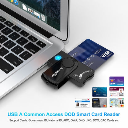 ROCKETEK CR310 USB 2.0 + TF Card + SD Card + SIM Card + Smart Card Multi-function Card Reader -  by ROCKETEK | Online Shopping South Africa | PMC Jewellery | Buy Now Pay Later Mobicred