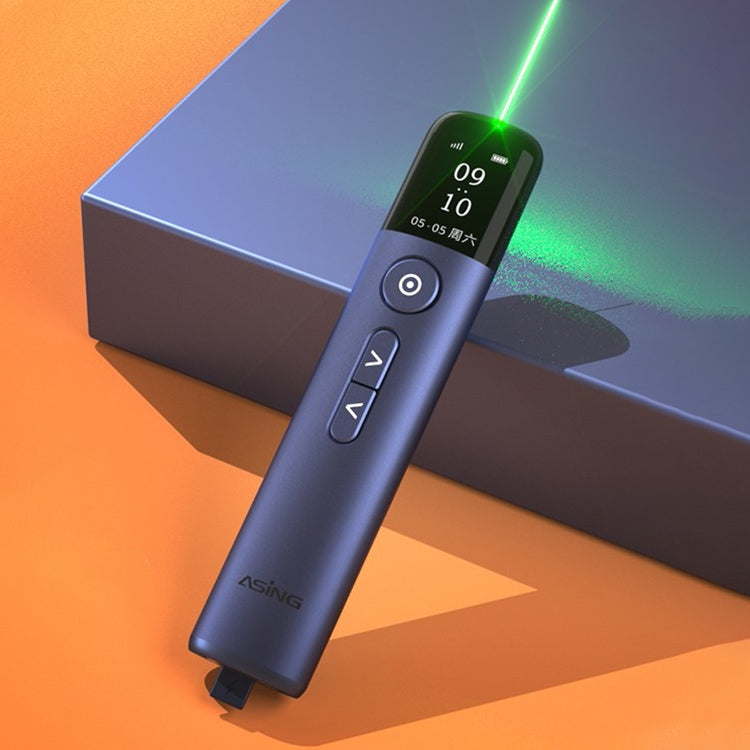 ASiNG A9 32GB Green Light Multifunctional PPT Touch Laser Page Turning Pen Wireless Presenter (Blue) -  by ASiNG | Online Shopping South Africa | PMC Jewellery