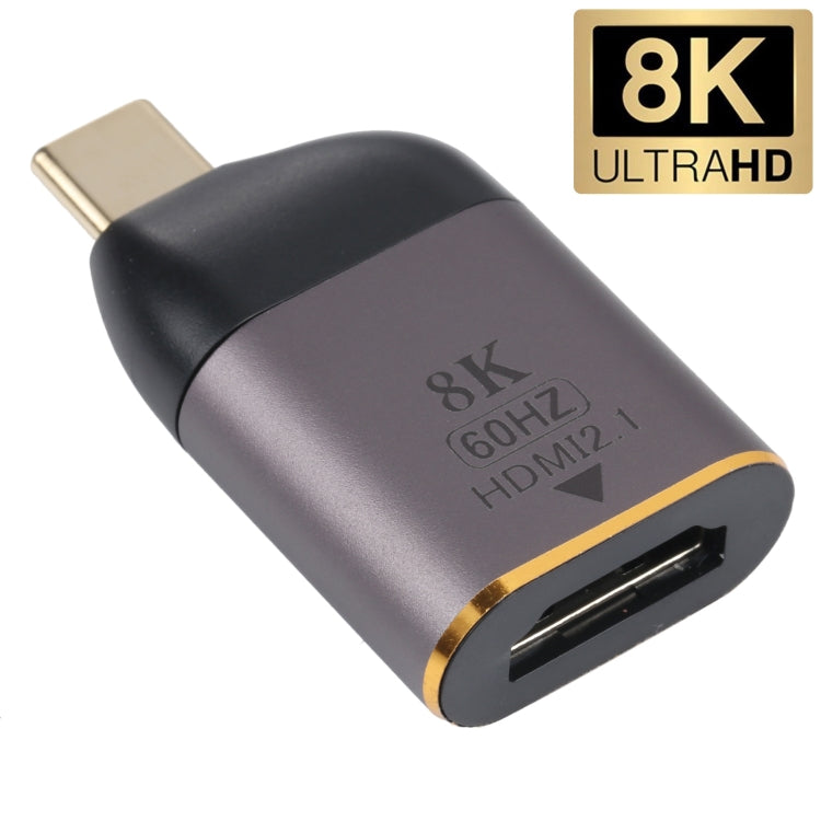 8K 60Hz HDMI Female to USB-C / Type-C Male Adapter - Cable & Adapters by PMC Jewellery | Online Shopping South Africa | PMC Jewellery | Buy Now Pay Later Mobicred