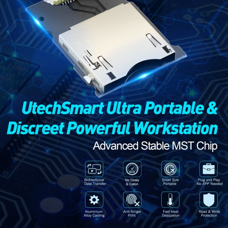 Rocketek CR316 USB3.1 Gen2 CFexpress Type B Card Reader(Silver Grey) - free shipping - PMC Jewellery - Order now!