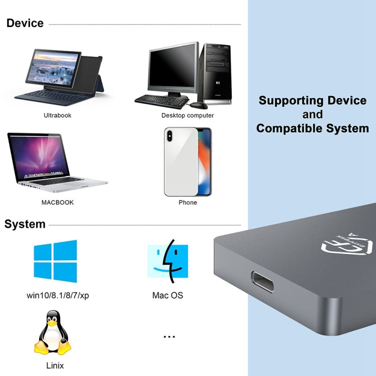 Rocketek CR325 USB3.1 Gen2 CFexpress Type B Card Reader (Silver Grey) - free shipping - PMC Jewellery - Order now!