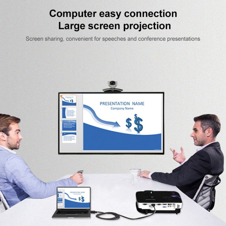 1.8m USB3.0 to VGA Converter Extension Cable - Converter by PMC TechLife | Online Shopping South Africa | PMC TechLife