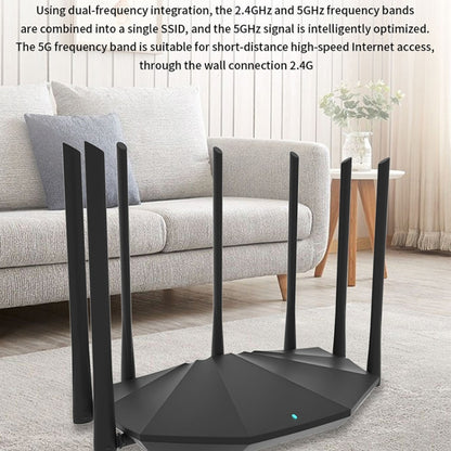 Tenda AC23 AC2100M Wireless WiFi IPV6 Home Coverage APP Control Extender Router - Wireless Routers by Tenda | Online Shopping South Africa | PMC Jewellery | Buy Now Pay Later Mobicred