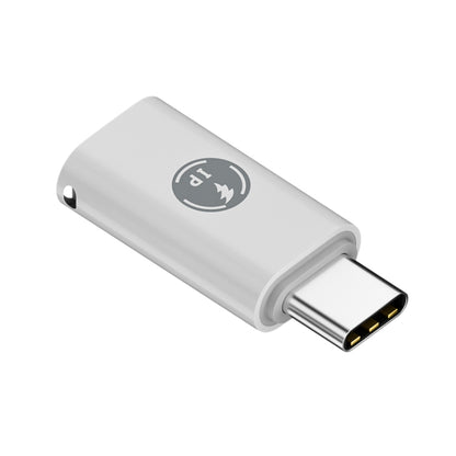 USB-C / Type-C Male to 8 Pin Female ABS Charging Adapter - Converter & Adapter by PMC Jewellery | Online Shopping South Africa | PMC Jewellery | Buy Now Pay Later Mobicred