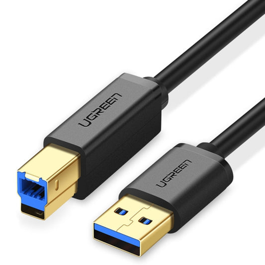 UGREEN USB 3.0 Type A Male to Type B Male Gold-plated Printer Cable Data Cable, For Canon, Epson, HP, Cable Length: 1m - USB 3.0 by UGREEN | Online Shopping South Africa | PMC Jewellery | Buy Now Pay Later Mobicred