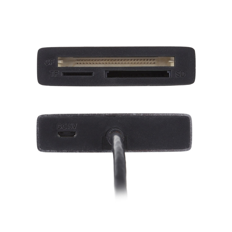 6 In 1 Multi-function Dual USB 3.0 + XQD + CF + TF + SD Card Reader -  by PMC Jewellery | Online Shopping South Africa | PMC Jewellery | Buy Now Pay Later Mobicred