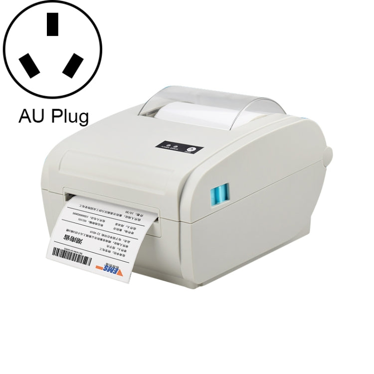 POS-9210 110mm USB POS Receipt Thermal Printer Express Delivery Barcode Label Printer, AU Plug(White) - Printer by PMC Jewellery | Online Shopping South Africa | PMC Jewellery | Buy Now Pay Later Mobicred