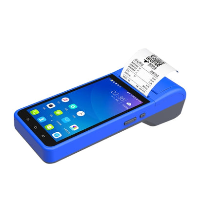 POS-6000 4G Version 1GB+8GB 58mm PDA Handheld 5.5 inch QR Code Android Smart POS Teminal Scanner Printer, US Plug - Printer by PMC Jewellery | Online Shopping South Africa | PMC Jewellery | Buy Now Pay Later Mobicred