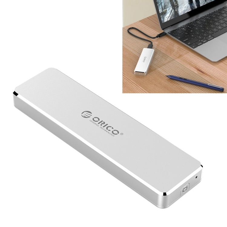 ORICO PVM2-C3 M.2 M-Key to USB 3.1 Gen2 USB-C / Type-C Flip Solid State Drive Enclosure, The Maximum Support Capacity: 2TB - HDD Enclosure by ORICO | Online Shopping South Africa | PMC Jewellery | Buy Now Pay Later Mobicred