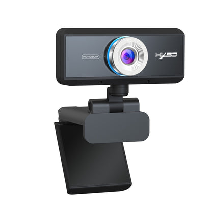 HXSJ S4 1080P Adjustable 180 Degree HD Manual Focus Video Webcam PC Camera with Microphone(Black) - HD Camera by HXSJ | Online Shopping South Africa | PMC Jewellery | Buy Now Pay Later Mobicred